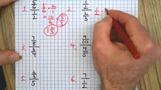 Fraction Division Practice Problems [upl. by Olia]