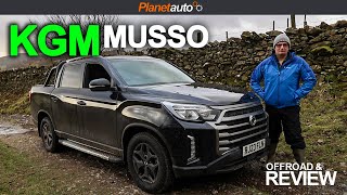 New KGM formerly SsangYong Musso Review and Off Roading 2024  A Serious Pickup Contender [upl. by Watson]