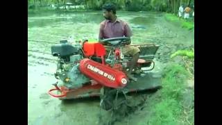 Rice Transplanter India  CHAMPION RP 824  Redlands Ashlyn Motors Plc [upl. by Dulcia704]