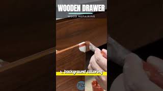 How to DiY WOODEN FURNITURE RESTORATION  damaged wooden furniture  damaged wood repairing howto [upl. by Tychon]