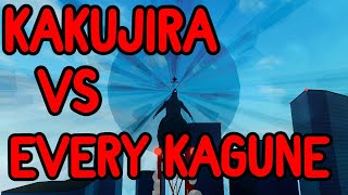 Kakujira Godzilla vs Every Kagune  RoGhoul [upl. by Ahseetal]