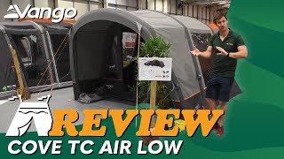 Vango Cove TC Air Low Awning Review 2024 [upl. by Aynat]