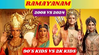 Ramayanam sun tv serial  2008 Ramayan  Shrimad Ramayan  sun tv ramayanam old vs new cast 2024 [upl. by Corliss300]