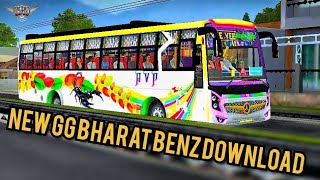 New GG BHARAT BENZ Download bus Simulator lndonesia [upl. by Frangos]