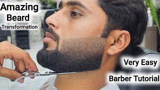 AMAZING 👍 BEARD 🔥 TRANSFORMATION  Beard Styles For Men 2025  BEARD BARBER STYLE [upl. by Groves]