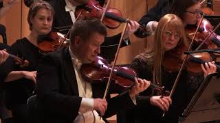 Julian Rachlin  Kristiansand Symphony Orchestra  Mozart Symphony No 41 excerpt from KSO Play [upl. by Htesil]