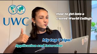 UWC application and interview honest advice [upl. by Aniham392]