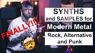 SYNTHS for Modern Metal Alternative Punk and Rock Music quotPHASESquot Serum Presets and Samples [upl. by Yuh]