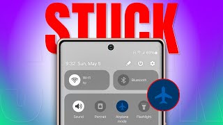 How to Fix Samsung Phone Stuck in Airplane Mode  Samsung Stuck on Flight Mode [upl. by Mihar]