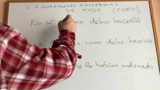 Adverbiales de modo [upl. by Auhsej]