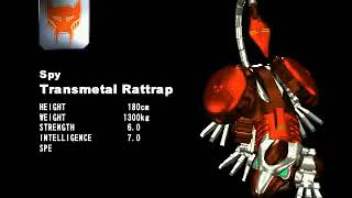 Beast Wars Transmetals Rattrap Beast [upl. by Ayiotal]