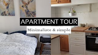 Visite de mon appartement MINIMALISTE [upl. by Hpejsoj794]