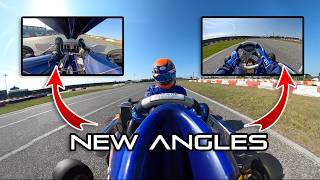 Pro Karting Driver POV NEW CAMERA ANGLES [upl. by Treacy265]