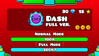 quotDash Full Versionquot  All Coins  Geometry Dash 22 [upl. by Eittocs]