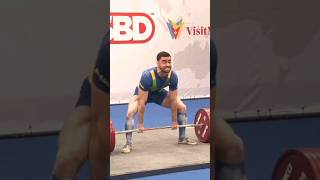 Brasileiro em campeonato mundial de powerlifting [upl. by Munafo]