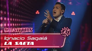 TeamMontaner Ignacio Sagalá  “La Saeta”  Cuartos – La Voz Argentina 2021 [upl. by Maice223]