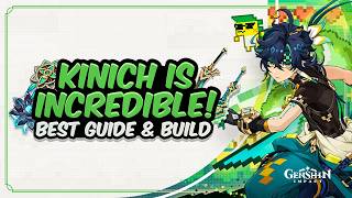 COMPLETE KINICH GUIDE Best Kinich Build  Artifacts Weapons Teams amp Showcase  Genshin Impact [upl. by Shere]