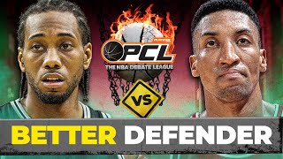 Kawhi Leonard vs Scottie Pippen Whos the BETTER Defender  PCL  PIRATE vs MTELL [upl. by Winni]