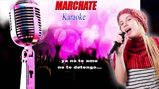 MARCHATE KARAOKE [upl. by Hayward]