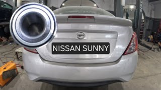 cómo reemplazar el cojinete de la rueda trasera  nissan sunny [upl. by Enitsirc]