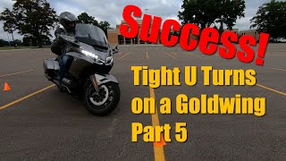 U Turns on a Goldwing DCT Part 5 [upl. by Luella376]