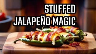 How to Make Stuffed Jalapeños Bacon amp Cheese Heaven [upl. by Tamer]