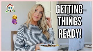 GETTING THINGS READY PREGNANCY amp NESTING VLOG  OLIVIA ZAPO [upl. by Lachman]