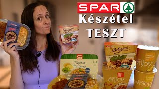 6 SPAR Sajátmárkás készételt TESZTeltem [upl. by Adlecirg]