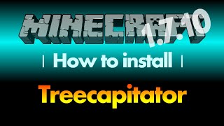 How to install Treecapitator Mod 1710 for Minecraft 1710 with download link [upl. by Anallese]