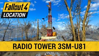 Guide To Radio tower 3SMU81 in Fallout 4 [upl. by Nodnol]