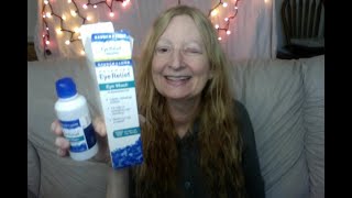 Update On My Eye Upper Eyelid Puffy Red Pain Bausch Lomb Eye Wash [upl. by Thielen]