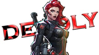 Black Widow Looks Deadly [upl. by Akitahs505]