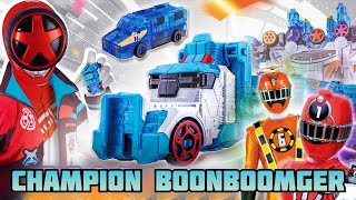 CHAMPION BOONBOOMGER amp TOQGER RETURNS DX Champion Carrier amp More BoonBoom Cars [upl. by Condon]