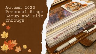 Autumn 2023 Planner Setup and Flip Through [upl. by Kahler]