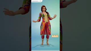 Grow Up With Bianca  SIMS 4 shorts sims4 gaming thesims4 [upl. by Prior]