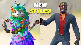 NEW Styles For BUSHRANGER  HEIST Skins in Fortnite [upl. by Sheng]