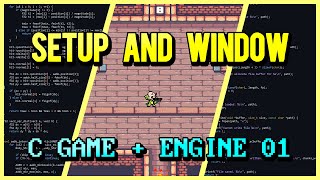 How to make a GAME ENGINE  SDL2 Setup and Window  C Game  Engine From Scratch 01 [upl. by Yewed]