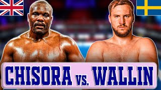 Dereck Chisora vs Otto Wallin The End of Chisoras Career [upl. by Asillim]