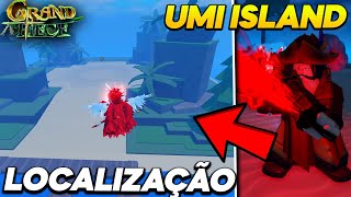 LOCALIZAÇÃO da NOVA ILHA UMI ISLAND do GRAND PIECE do UPDATE 10 SPAWN do MIHAWK e ROGER [upl. by Platt]