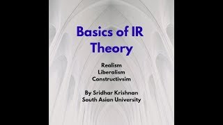 IR TheoryBasics SAU Entrance Exam [upl. by Anirbac]