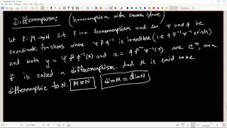 Diffeomorphism [upl. by Lionel]