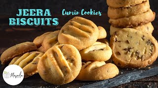 MELT IN THE MOUTH JEERA BISCUITS RECIPE EGGLESS  JEERA COOKIES  CUMIN COOKIES RECIPE [upl. by Elleuqram]