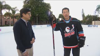 Rady Childrens ice rink at Liberty Station opens for the public [upl. by Affer997]