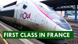 The new TGV InOui in first class Why does it already feel so dated [upl. by Bez]