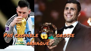 lionelmessi sort du silence et balance des mots fort au sujet du vainqueur du ballondor 2K24 fifa [upl. by Leschen487]