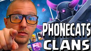 Clash Royale  Join Phonecats Clans [upl. by Malorie569]