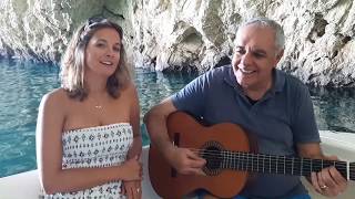 Pavlos and Michaela  Pio kali i monaxia Yiannis Parios Cover [upl. by Anita237]