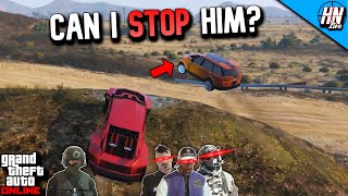 3 DRAUGURS vs 1 STD GTA 5 ManHunt [upl. by Oivlis607]