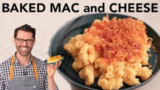 AMAZING Baked Mac and Cheese Recipe [upl. by Otrevogir]