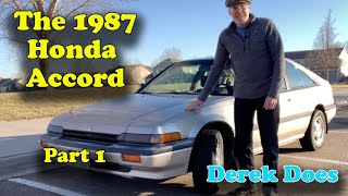 3rd Gen 1987 Honda Accord Hatchback LXI [upl. by Leshia23]